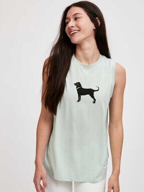 NEW The Black Dog Mint Ladies Classic Sleeveless Tee